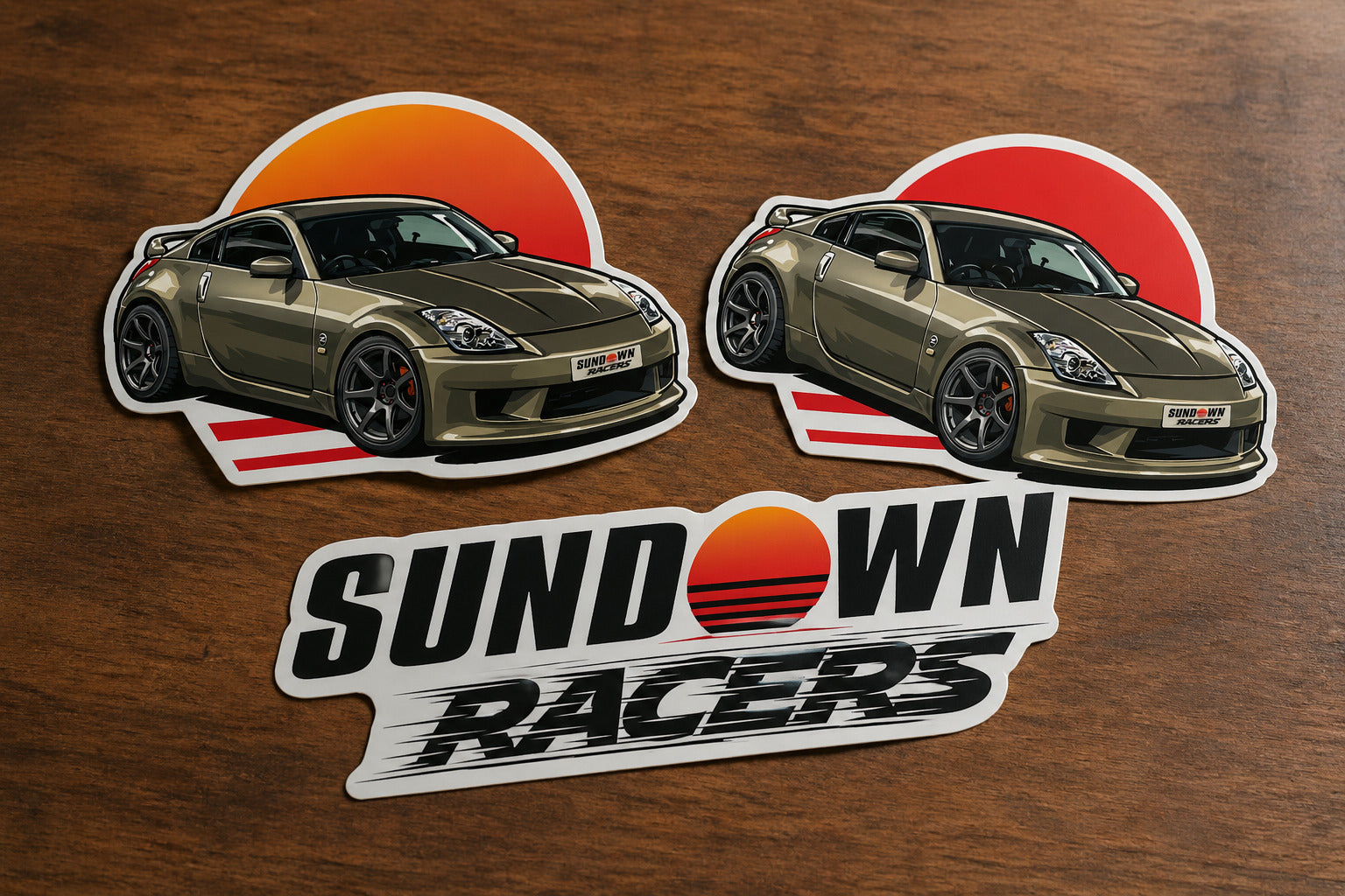 Pegatina Nissan 350Z Millennium Jade – Suki